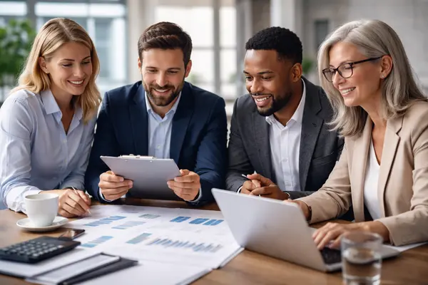 Accounting service illustration